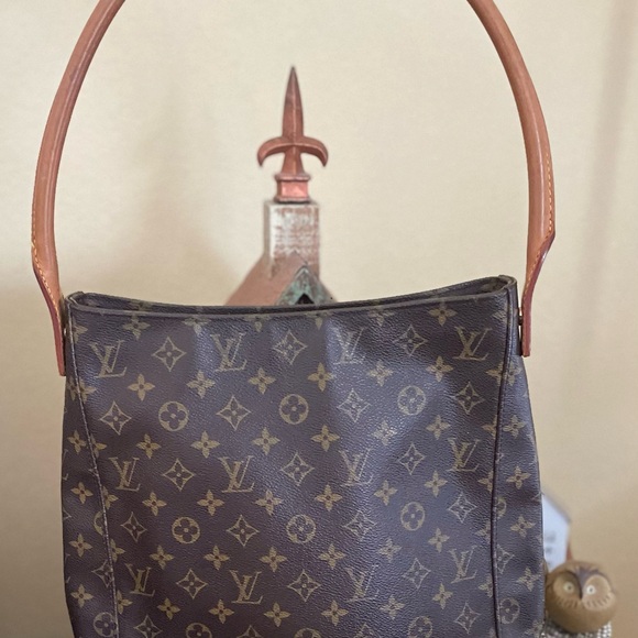 Louis Vuitton Looping Shoulder Bag Brown Monogram GM - Picture 2 of 14